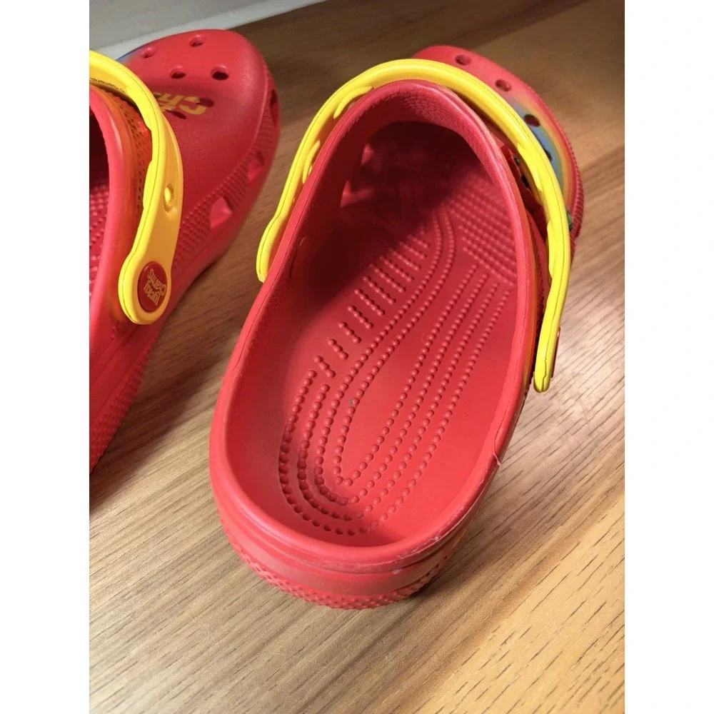 Crocs Lucky Charms Limited Edition Red Mens 7 Womens 9 Slip On